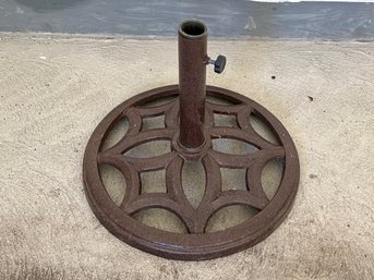 Cast Iron Patio Umbrella Base