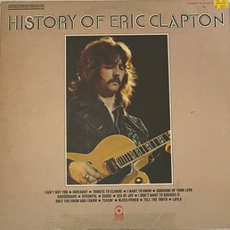 ERIC CLAPTON - HISTORY OF ERIC CLAPTON - 1972 RECORD 2 LPS SD 2-803 - VG CONDITION