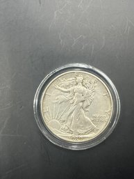 1939 Walking Liberty Silver Half Dollar