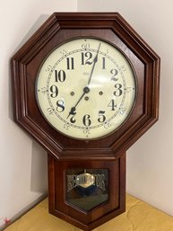 Ridgeway W.German Made Regulator Clock