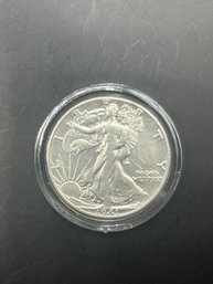 1941 Walking Liberty Silver Half Dollar