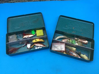 Pair Of Pocket Tackle Boxes