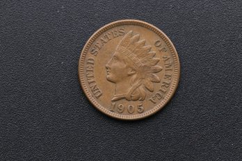 1905 Indian Head Penny Full Liberty Coin