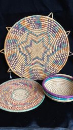 Handmade Basket Lot