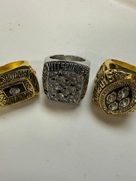 Exact Replicas Superbowl Rings