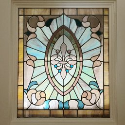 An Antique Stained Glass Window