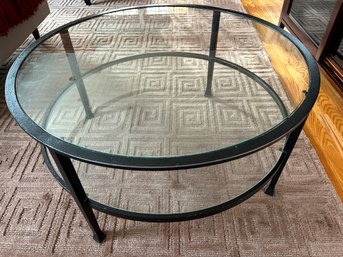 Glass Top Coffee Table