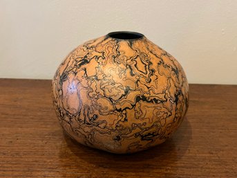 Hand Painted Hollow Gourd - Believed From Peri