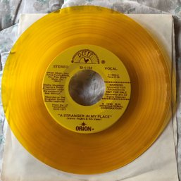 Scarce Orion (Kenny Rogers) Gold Colored Vinyl Promo 45 Rockabilly Record On Sun EX/NM