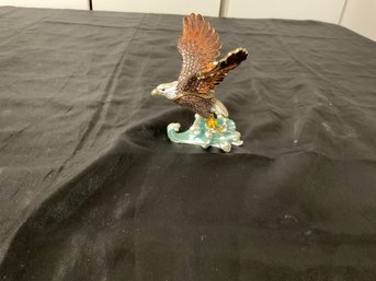 Hand Cast Pewter Eagle