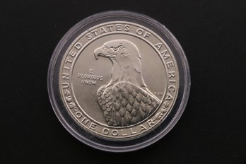 1983 Olympic Silver One Dollar Coin