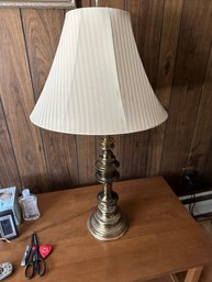 Brass Stick Lamp   34'