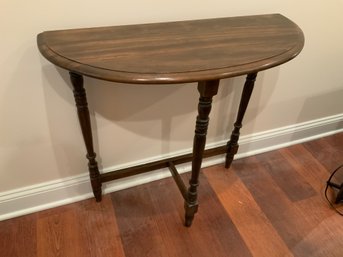 Vintage Demilune Table