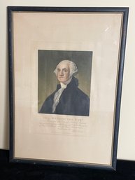 Framed Print Of George Washington