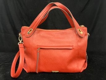 Jessica Simpson Red Leather Handbag