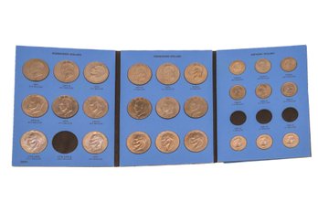 Eisenhower-Anthony Dollar Collections 1971-1981 Official Whitman Coin Folder