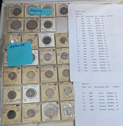 Twenty-seven Coins From France