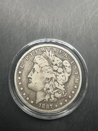 1887-O Morgan Silver Dollar