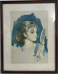 Framed Vintage 1919 Cosmopolitan Magazine Ad