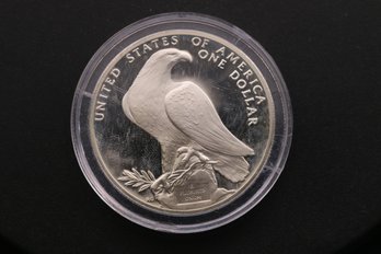 1984 Olympic One Dollar Silver Proof Coin