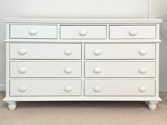 A White Painted Pine Dresser