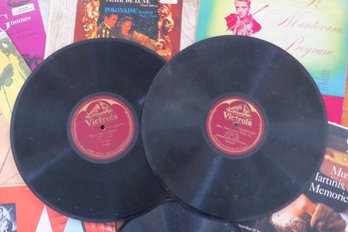 Large Lot Of 33 RPM Vinyl Records And More