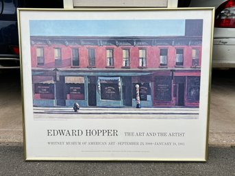 Edward Hopper Framed Poster