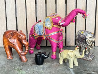 Exotic And Colorful Elephant Decor