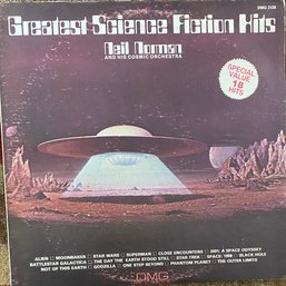 GREATEST SCIENCE FICTION HITS - RECORD ALBUM LP - NEIL NORMAN - VERY GOOD CONDITION