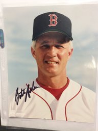 Butch Hobson Autographed 8x10 Photo - M