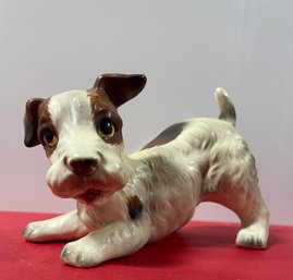 Vintage Lefton China Playful Terrier