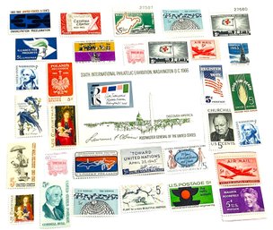 Five-Cent Stamp Collection (Thirty-one (31) Stamps In Total)
