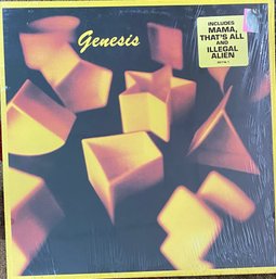 GENESIS - S/T - 80116-1 ViNYL LP RECORD IN SHRiNK HYPE STiCKER- LIKE NEW CONDITION