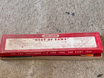 Craftsman 6-Piece Nest Of Saws