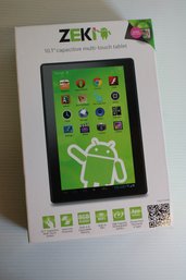 New Still Sealed Zeki 10.1' Capacitive Multi Touch Tablet