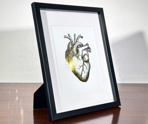 A Gilt Heart Lithograph