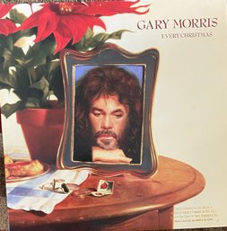 GARY MORRIS - EVERY CHRISTMAS - VINYL PROMO RECORD LP - GREAT CONDITION
