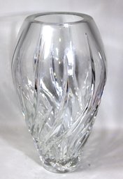 Large Cut Crystal Glass Waterford Marquis Vase 11' Tall