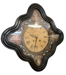 An Antique Wall Clock ' Vulnerant Omnes Ultima Necat '