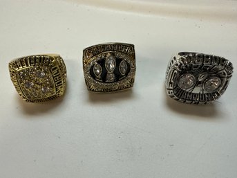 Exact Replicas  Super Bowl Rings