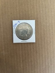 Beautiful 1934-S Peace Silver Dollar