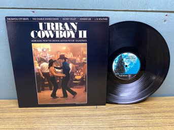 URBAN COWBOY II. JOHN TRAVOLTA. ORIGINAL MOTION PICTURE SOUNDTRACK On Epic Full Moon Records Stereo.