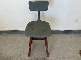 Wood Industrial Chair