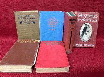 Antique Western Cowboy Book Lot #3