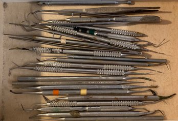 Lot Of Vintage Dental Tools