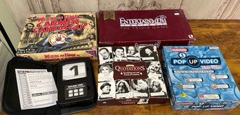 Fun Lot Of Pop Culture Board Games Carmen Sandiego, Entertainment Tonight, Pop Up Video, Deal Or No Deal &more