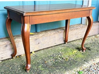 A Vintage Mahogany Piano Bench