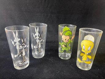 Looney Tunes Glasses- Bugs Bunny, Tweety And Elmer Fudd