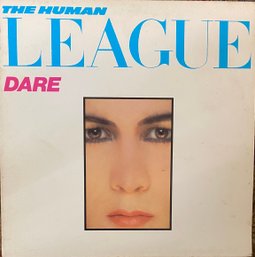 THE HUMAN LEAGUE-'DARE' LP, A&M SP-4892, 1981 PRESS - W Lyric Sheet- VERY GOOD CONDITION