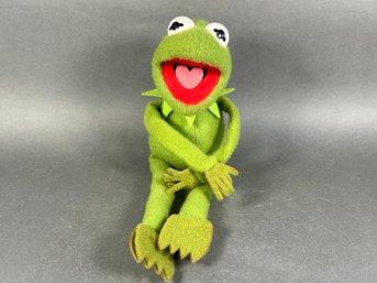 Vintage Hasbro Kermit The Frog Stuffed Animal